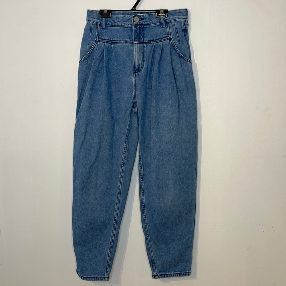 UO BDG high rise retro vintage inspired pleated jeans